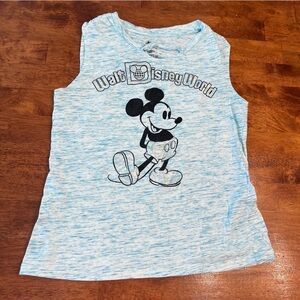 Walt Disney World Blue heathered Disney Mickey shirt size medium